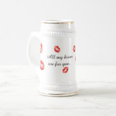 Mug de baiser et d'amour (Devant gauche)