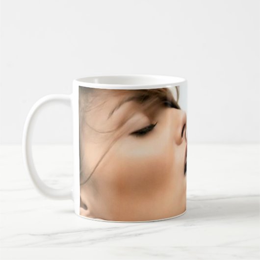 Mug de baiser romantique - 11 oz Coupe classique d (Gauche)