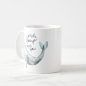 Mug De baleine amour toujours vous (Devant gauche)