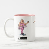 Mug de ballet Tutu Rose (Gauche)