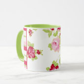 Mug de bande rose (Devant gauche)