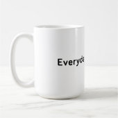 Mug de base de la parole quotidienne (Gauche)