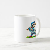Mug de baseball doux (Devant droit)