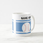 Mug de baseball personnalisé (Devant droit)