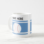 Mug de baseball personnalisé (Devant gauche)