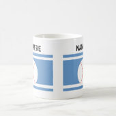 Mug de baseball personnalisé (Centre)