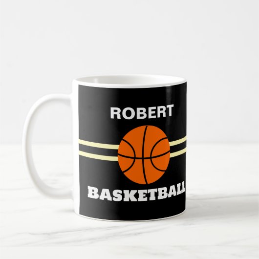 Mug de basketball personnalisé (Gauche)