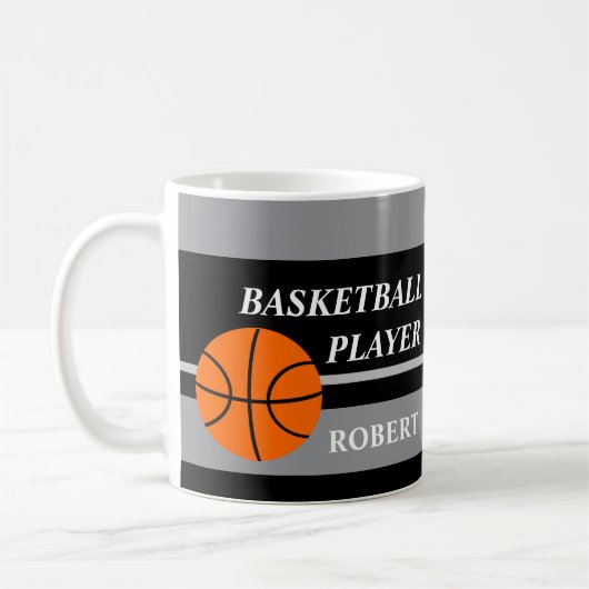 Mug de basketball personnalisé (Gauche)