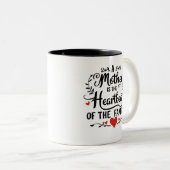 Mug de battement de coeur de maman (Devant droit)