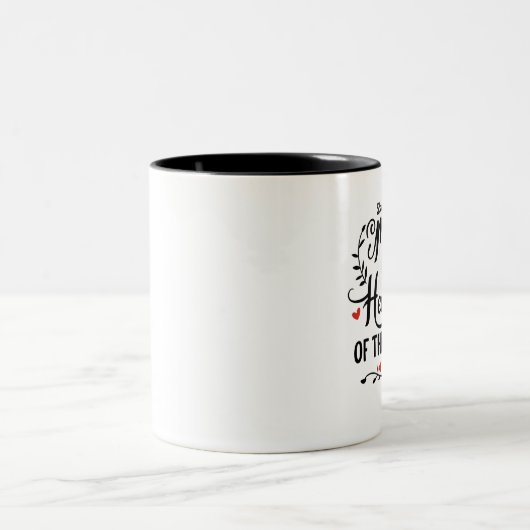 Mug de battement de coeur de maman (Centre)