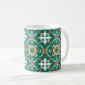 Mug 💚💛 De beaux carreaux marocains (Devant droit)