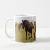 Mug De beaux chevaux bruns (Gauche)