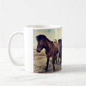 Mug De beaux chevaux sauvages (Gauche)