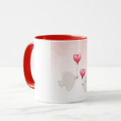 Mug de beaux oiseaux chaleureux (Devant gauche)
