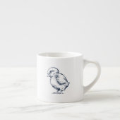 Mug de bébé bleu marine (Droite)