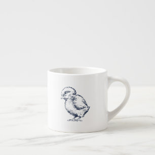 Mug de bébé bleu marine