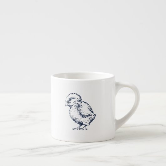 Mug de bébé bleu marine (Droite)