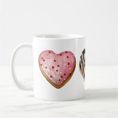 Mug de beigne en forme de coeur (Gauche)