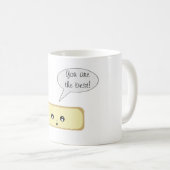 Mug de beignes offert (Devant droit)