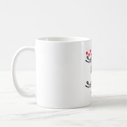 Mug de belles fleurs (Gauche)