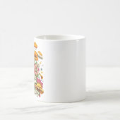 Mug De Belles Fleurs Et Champignons (Centre)