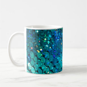 Mug De belles paillettes colorées scintillant sous les