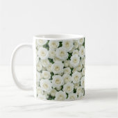 Mug De belles roses blanches (Gauche)