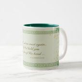 Mug de bénédiction irlandaise - Dans la paume de s (Devant droit)