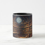 Mug de bibliothèque enchantée - Amateurs de livres (Centre)
