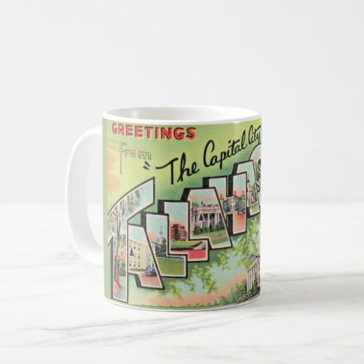 Mug de bienvenue à Tallahassee Floride (Devant gauche)