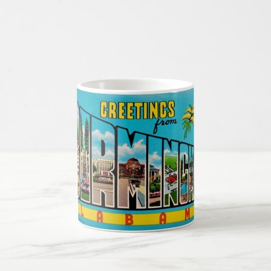 Mug de bienvenue coloré Birmingham AL (Centre)