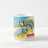 Mug de bienvenue de Savannah Beach Georgia (Centre)