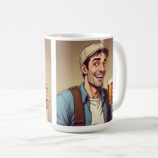 Mug de bière (Devant droit)