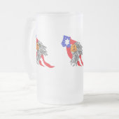 Mug de bière congelée : Aigle (Devant gauche)