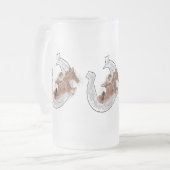 Mug de bière congelée : Lucky (Devant gauche)