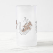 Mug de bière congelée : Lucky (Centre)