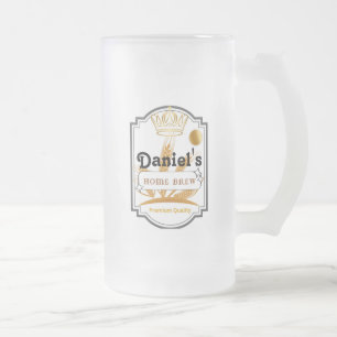 Mug de bière congelée personnalisée