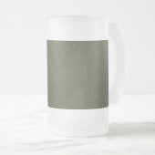 Mug de bière congelée verte de mousse texturée - P (Devant droit)
