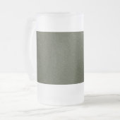 Mug de bière congelée verte de mousse texturée - P (Devant gauche)