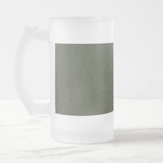 Mug de bière congelée verte de mousse texturée - P (Gauche)