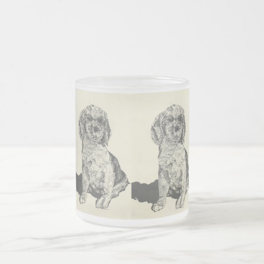 Mug de bière décongelée / Cocker Spaniel (Centre)