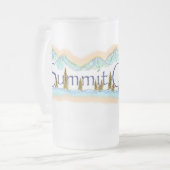 Mug de bière du comté de Summit (Devant gauche)