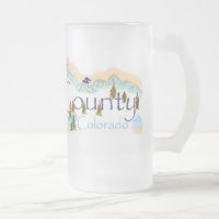 Mug de bière du comté de Summit