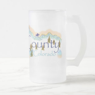 Mug de bière du comté de Summit