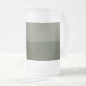 Mug de bière givrée vert mousse à deux tons - Pers (Devant droit)