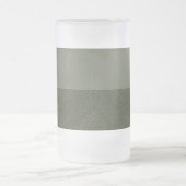 Mug de bière givrée vert mousse à deux tons - Pers (Centre)