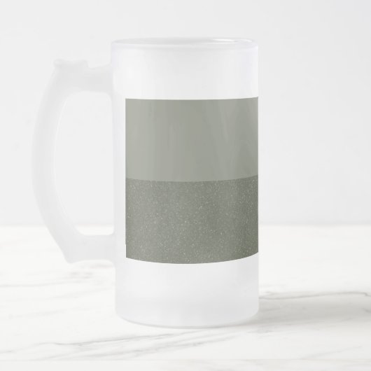 Mug de bière givrée vert mousse à deux tons - Pers (Gauche)