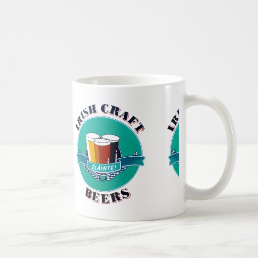Mug de bière irlandaise (Droite)