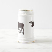 Mug de bière Souvenir Canada Bière d'orignal Stein (Centre)