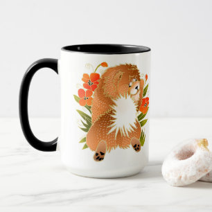 Mug De BINDI MINGSIE de bouffe de tasse-message dos